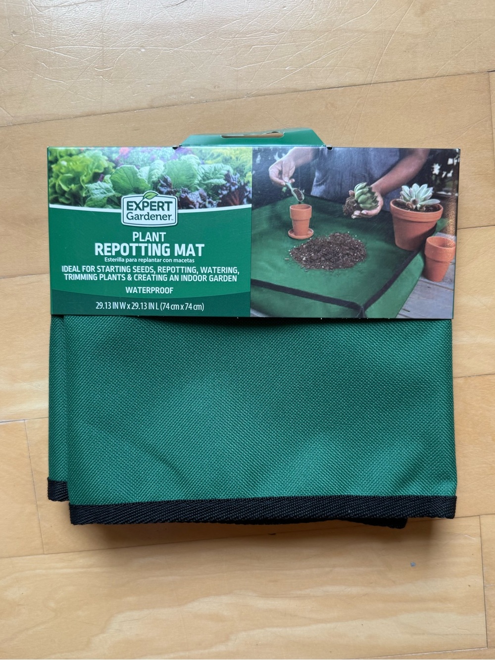 NWT Expert Gardener Plant Repotting Mat in Green